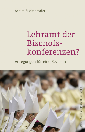 Portada del libro «Lehramt der Bischofskonferenzen?», de Achim Buckenmaier