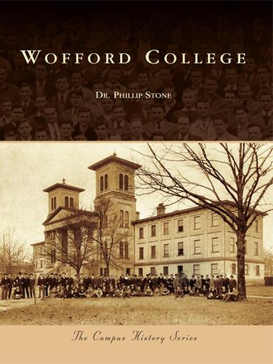 Portada del libro «Wofford College», de Dr. Phillip Stone