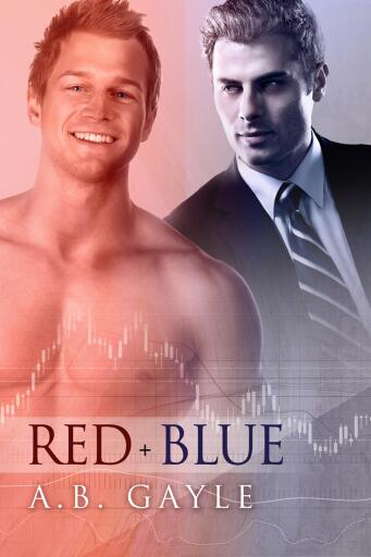 Portada del libro «Red+Blue», de A.B. Gayle