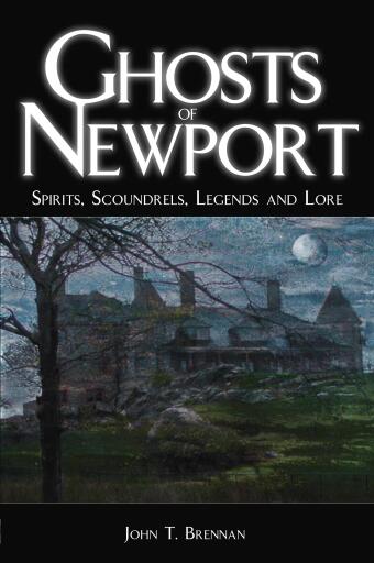 Portada del libro «Ghosts of Newport», de John T. Brennan