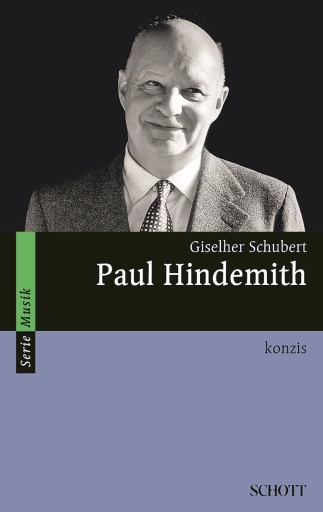 Portada del libro «Paul Hindemith», de Giselher Schubert
