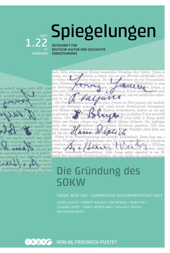 Portada del libro «Die Gründung des SOKW»