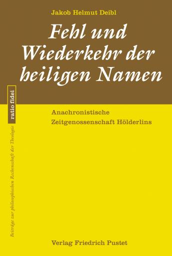 Portada del libro «Fehl und Wiederkehr der heiligen Namen»