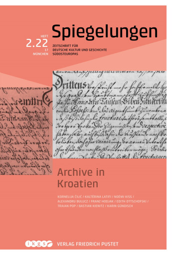 Portada del libro «Archive in Kroatien»