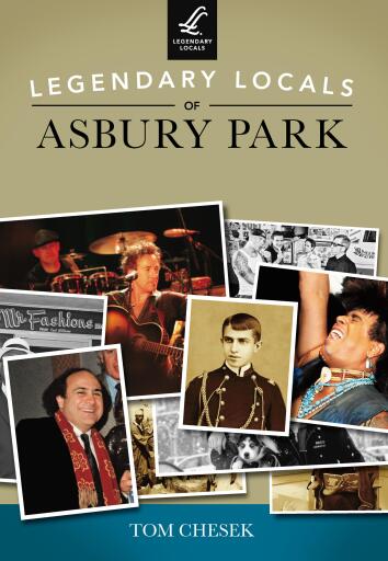 Portada del libro «Legendary Locals of Asbury Park», de Tom Chesek