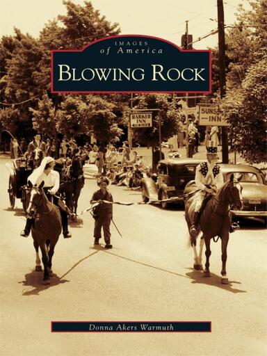 Portada del libro «Blowing Rock», de Donna Akers Warmuth