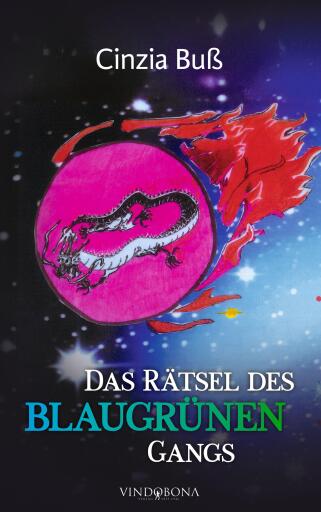 Portada del libro «Das Rätsel des blaugrünen Gangs», de Cinzia Buß