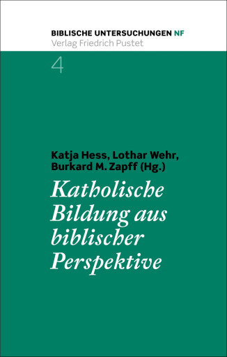 Portada del libro «Katholische Bildung aus biblischer Perspektive»