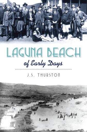 Portada del libro «Laguna Beach of Early Days», de J.S. Thurston