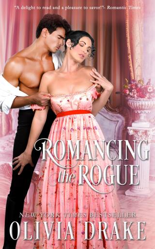 Portada del libro «Romancing the Rogue», de Olivia Drake