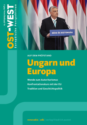 Portada del libro «Ungarn und Europa»