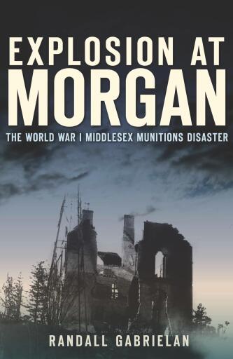 Portada del libro «Explosion at Morgan», de Randall Gabrielan