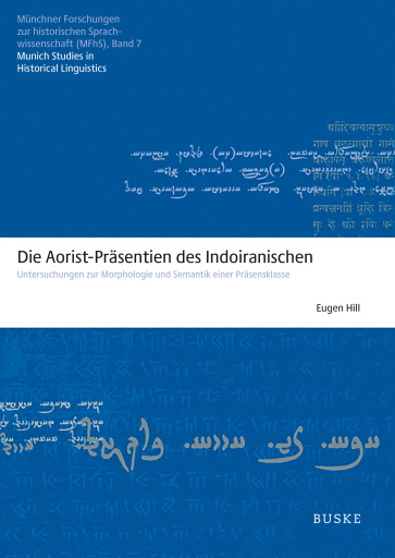Die Aorist-Präsentien des Indoiranischen