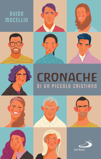 Portada del libro «Cronache di un piccolo cristiano», de Guido Mocellin