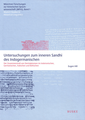 Untersuchungen zum inneren Sandhi des Indogermanischen