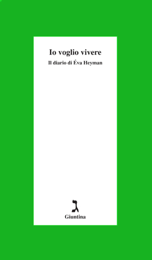 Portada del libro «Io voglio vivere», de Agnes Zsolt