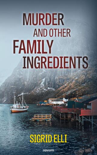 Portada del libro «Murder and other family ingredients», de Sigrid Elli