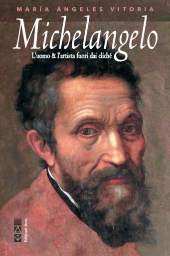 Portada del libro «Michelangelo», de María Ángeles Vitoria