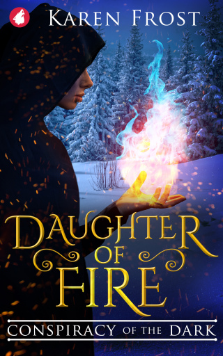 Portada del libro «Daughter of Fire», de Karen Frost