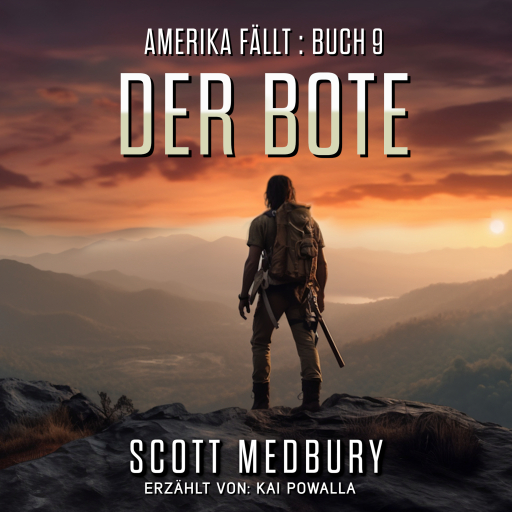 Portada del audiolibro «Der Bote», de Scott Medbury