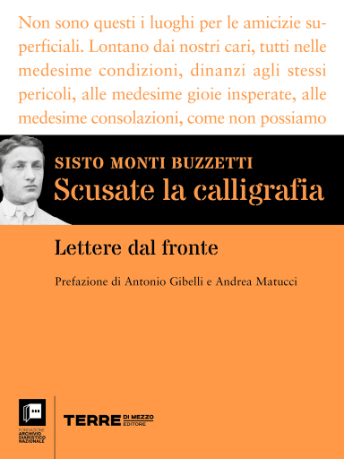Portada del libro «Scusate la calligrafia», de Sisto Monti Buzzetti