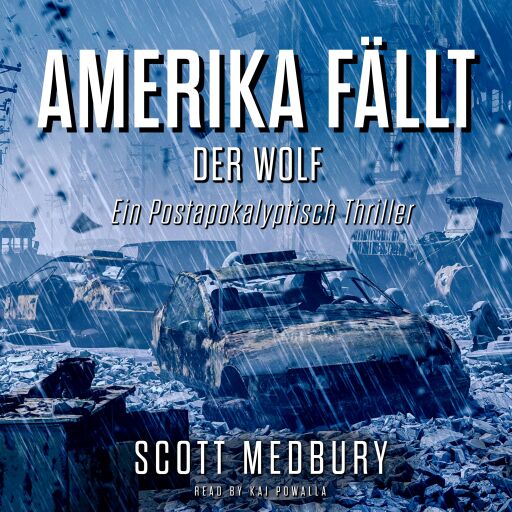 Portada del audiolibro «Der Wolf», de Scott Medbury