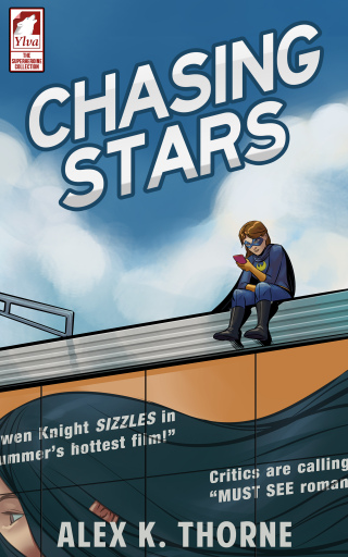 Portada del libro «Chasing Stars», de Alex K. Thorne
