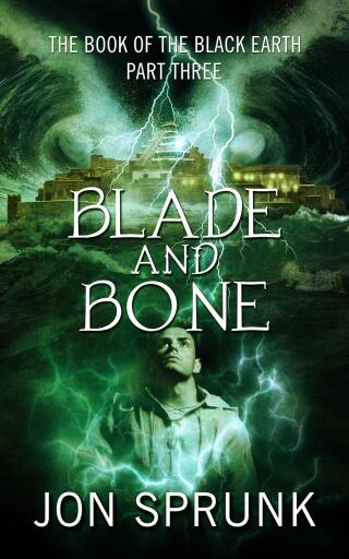 Portada del libro «Blade and Bone», de Jon Sprunk