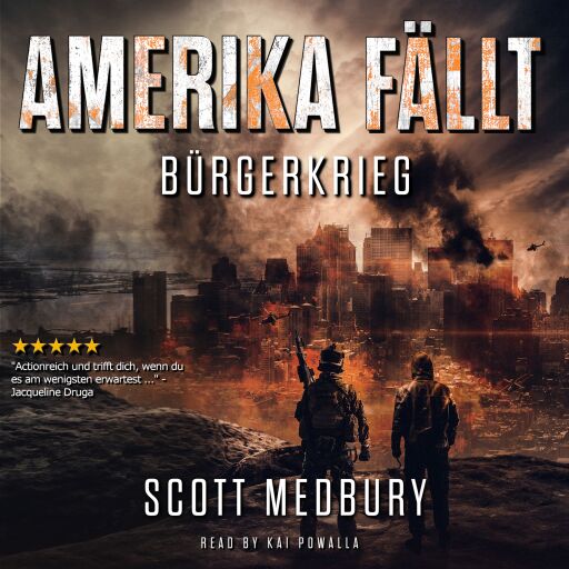 Portada del audiolibro «Bürgerkrieg», de Scott Medbury
