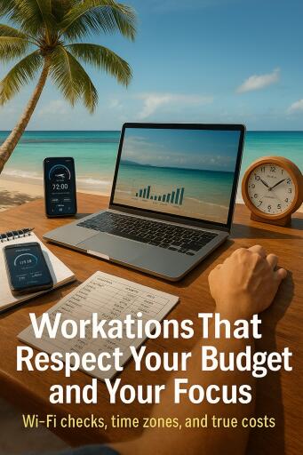 Workations That Respect Your Budget and Your Focus