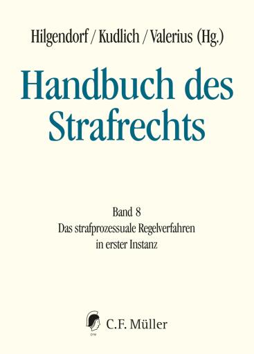 Portada del libro «Handbuch des Strafrechts»