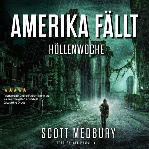 Portada del audiolibro «Höllenwoche», de Scott Medbury