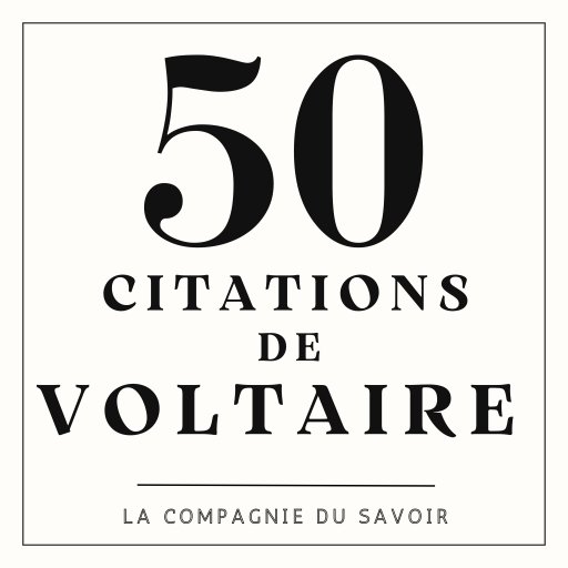 50 citations de Voltaire