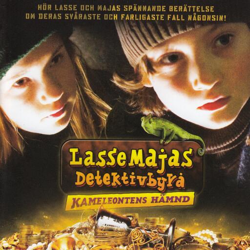 Portada del audiolibro «LasseMajas detektivbyrå - Kameleontens hämnd»