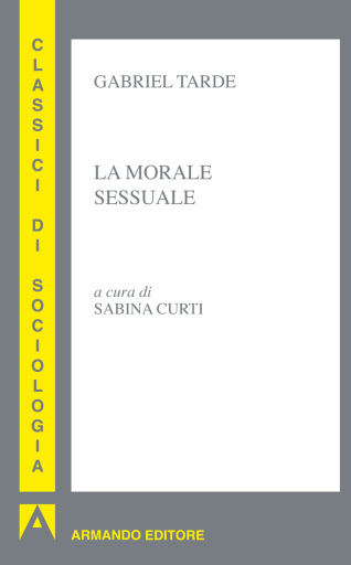 Portada del libro «La morale sessuale», de Gabriel Tarde
