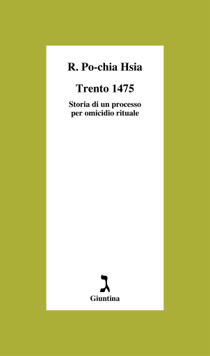 Portada del libro «Trento 1475», de Ronnie Po-chia Hsia