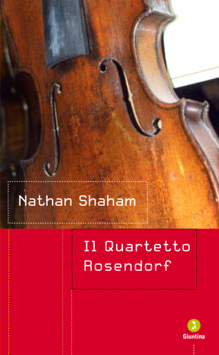 Portada del libro «Il quartetto Rosendorf», de Nathan Shaham