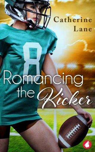 Portada del libro «Romancing the Kicker», de Catherine Lane
