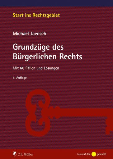 Portada del libro «Grundzüge des Bürgerlichen Rechts», de Michael Jaensch