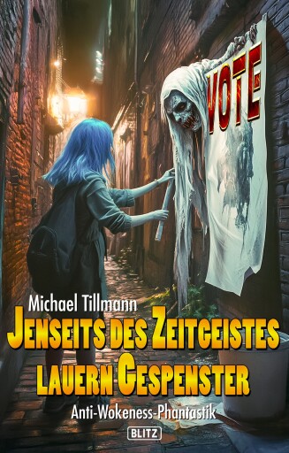 Portada del libro «Jenseits des Zeitgeistes lauern Gespenster»