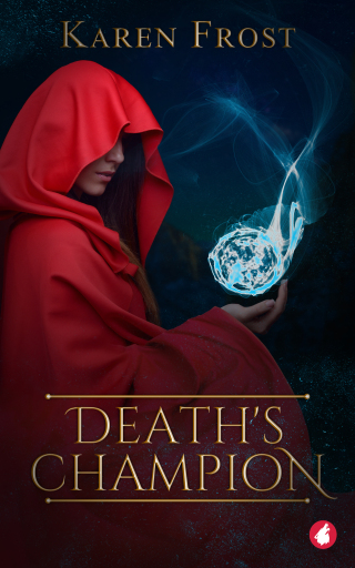 Portada del libro «Death's Champion», de Karen Frost