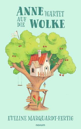 Portada del libro «Anne wartet auf die Wolke», de Eveline Marquardt-Fertig