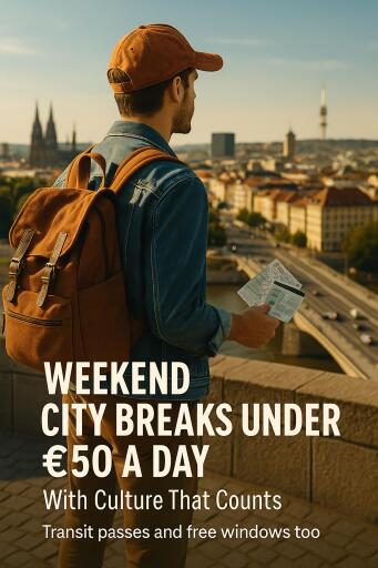 Weekend City Breaks Under €50 a Day With Culture That Counts