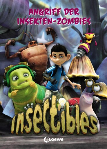 Portada del libro «Insectibles (Band 4) - Angriff der Insekten-Zombies»