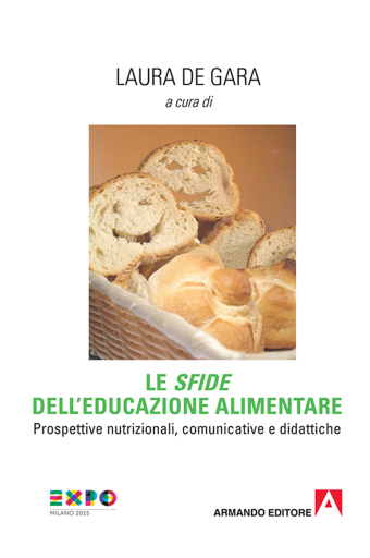 Portada del libro «Le sfide dell'educazione alimentare», de Laura De Gara