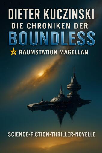 Portada del libro «Die Chroniken der Boundless», de Dieter Kuczinski