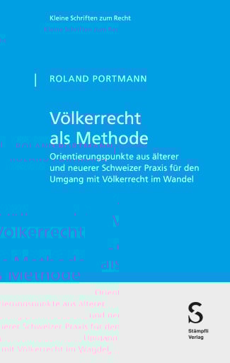 Völkerrecht als Methode