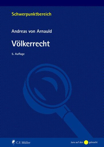 Portada del libro «Völkerrecht», de Andreas von Arnauld