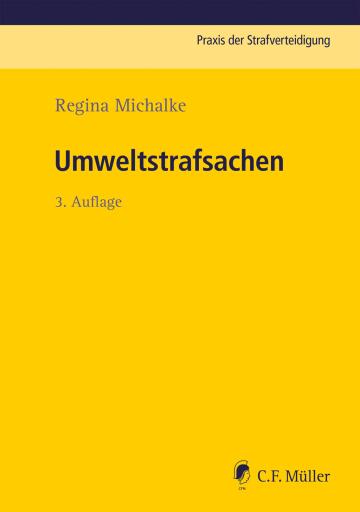 Portada del libro «Umweltstrafsachen», de Regina Michalke