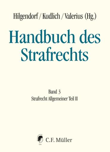 Portada del libro «Handbuch des Strafrechts»